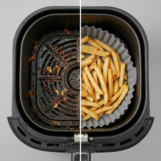 AirSilic - 6x1 Moldes Antiadherentes de Silicona para Freidora de Aire